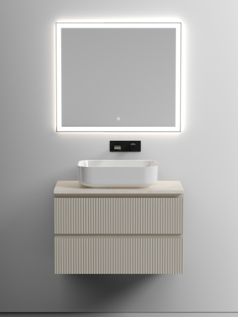 Столешница Sancos TT80A2 80х50 накладная цвет бежевый